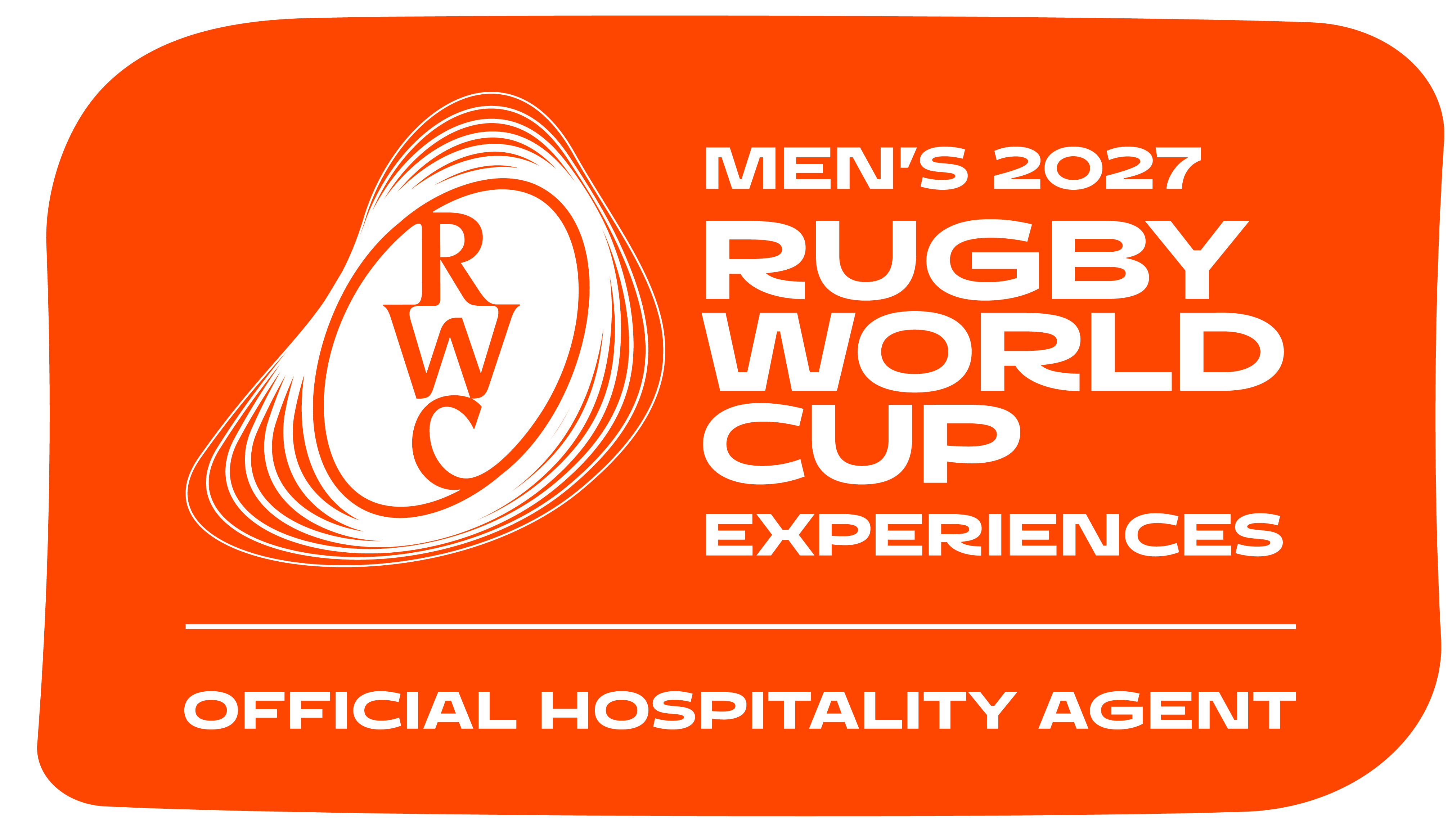 RWCE2027 Official Hospitality Agent Hor Fr SC Orange